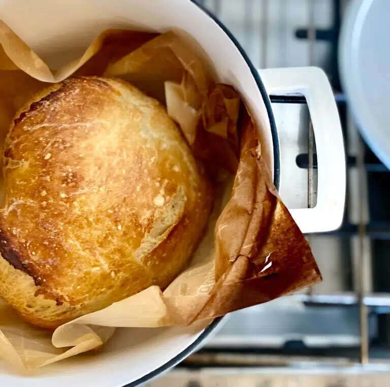 Bread in a dutch oven