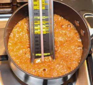 Sea Salt Caramel Reaching 245 Degrees 8 of 9 