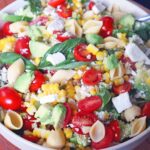 Salad upclose.