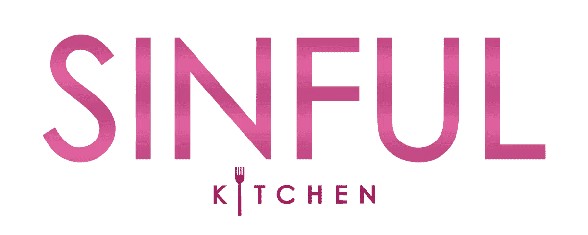 Sinful Kitchen logo.