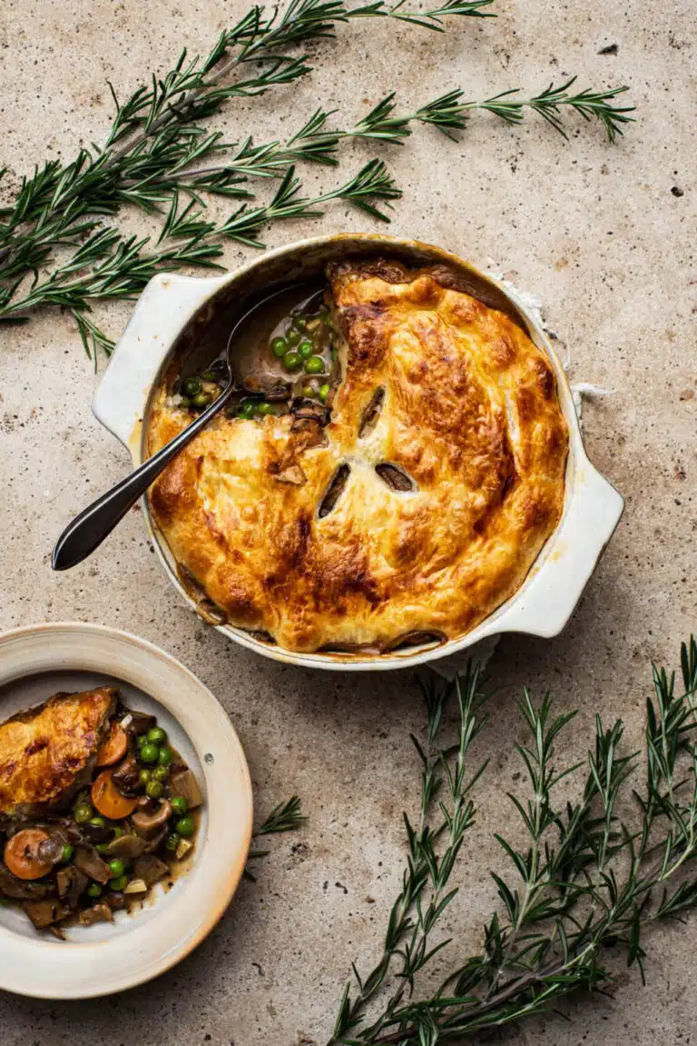 Individual pot pie.