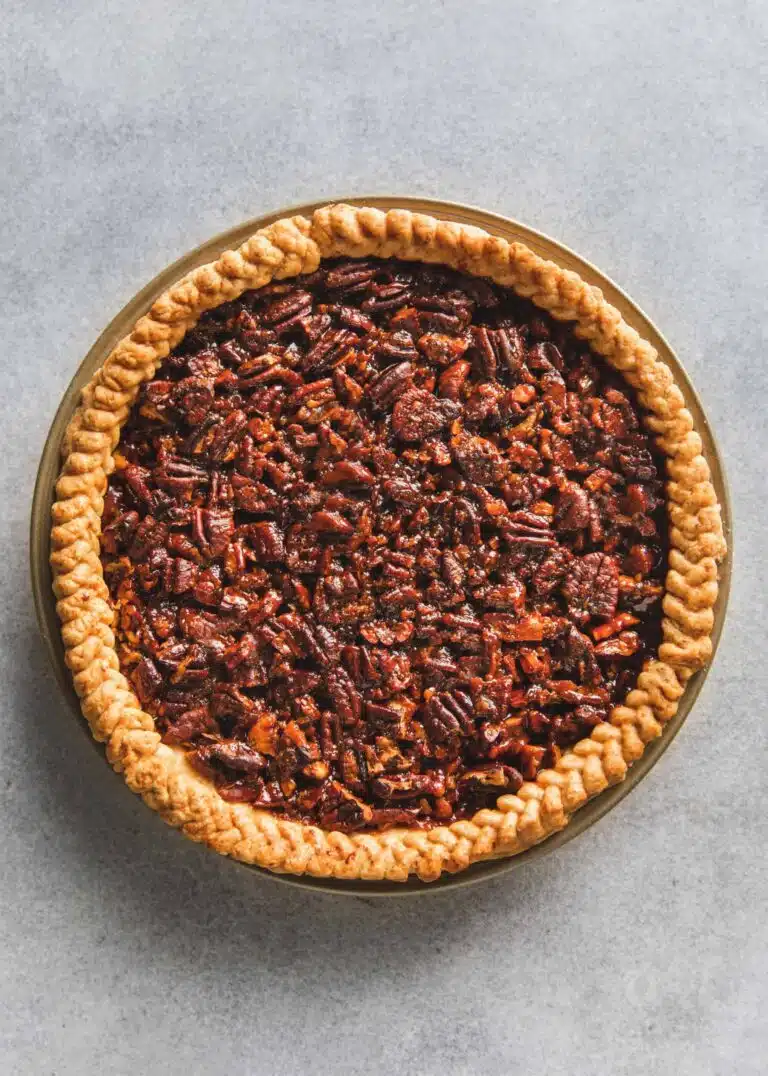 Baked pie.