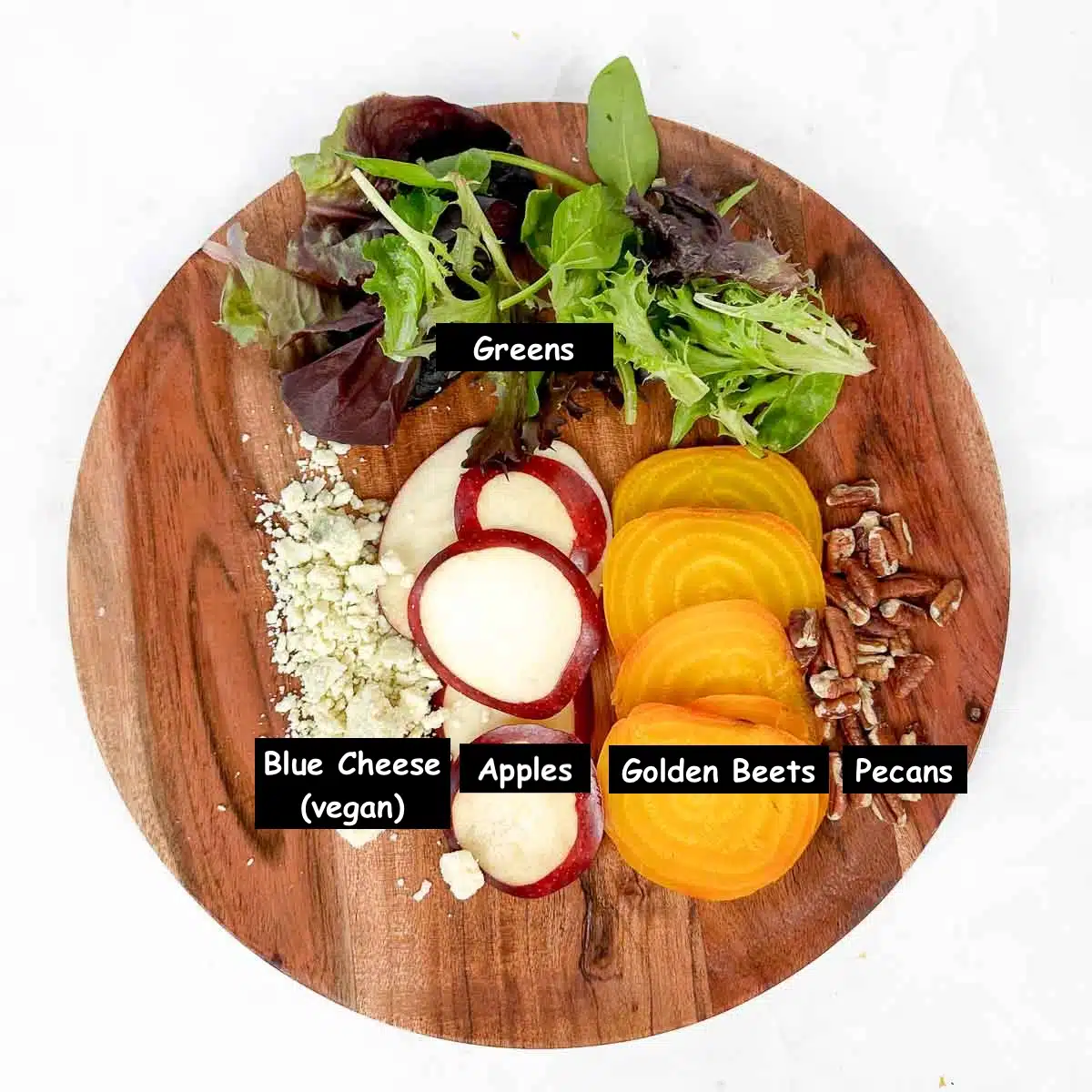 Ingredients used in making the recipe.