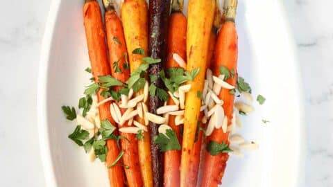 Roasted Harissa Carrots | Sinful Kitchen