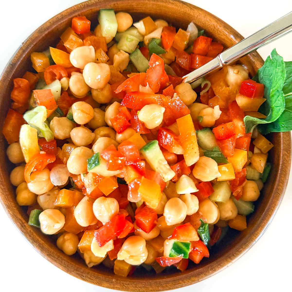 Balela Salad Recipe | Sinful Kitchen